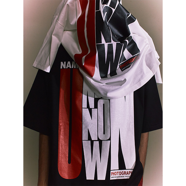 Name. ネーム SILKETE COTTON BIG TEE "UNKNOWN" シルケット コットン ビッグ T 【2025 新作】