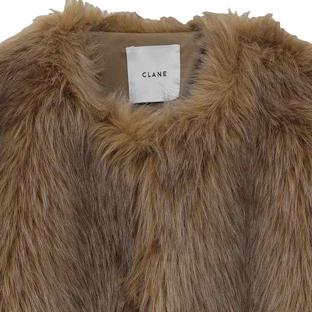 【10月入荷分 予約商品】クラネ CLANE ノーカラー ボリューム エコファー コート NO COLLAR VOLUME ECO FUR COAT  【2023 新作】｜au PAY マーケット