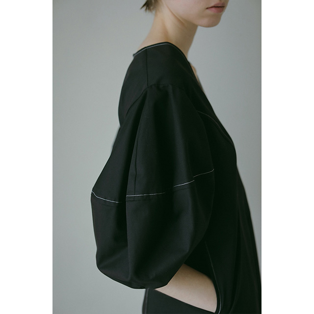 マノフ MANOF バイカラー ステッチ ワンピース BICOLOR STICH ONE