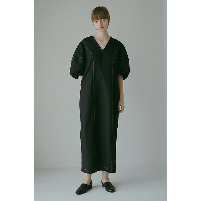 マノフ MANOF バイカラー ステッチ ワンピース BICOLOR STICH ONE