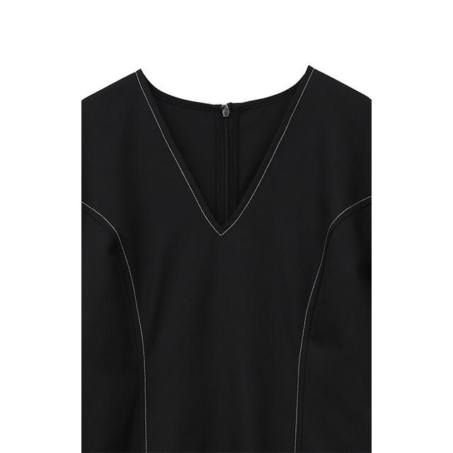 マノフ MANOF バイカラー ステッチ ワンピース BICOLOR STICH ONE