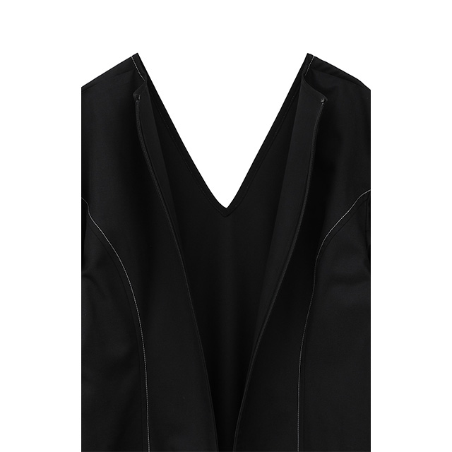 マノフ MANOF バイカラー ステッチ ワンピース BICOLOR STICH ONE