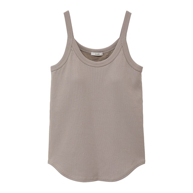 クラネ CLANE リブ キャミソール タンク トップ RIB CAMISOLE TANK TOPS 【2024 新作】