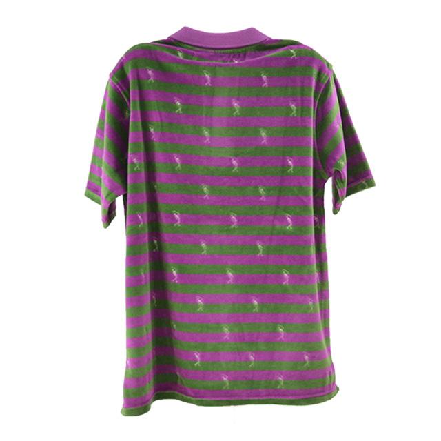 T-line/ティ ライン ALL OVER SKULL EMBROIDERY SHORT SLEEVE POLO