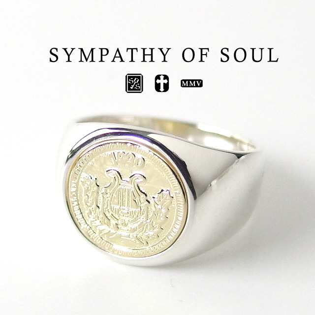 シンパシーオブソウル クラシック コインリング シルバー sympathy of ...