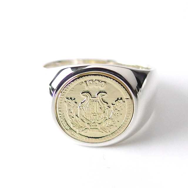 シンパシーオブソウル クラシック コインリング シルバー sympathy of soul Classic Coin Ring Silver K18の通販はau  PAY マーケット - ストアフォルク