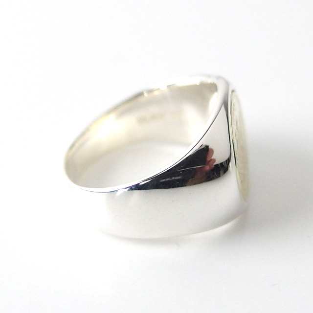 シンパシーオブソウル クラシック コインリング シルバー sympathy of soul Classic Coin Ring Silver  K18｜au PAY マーケット