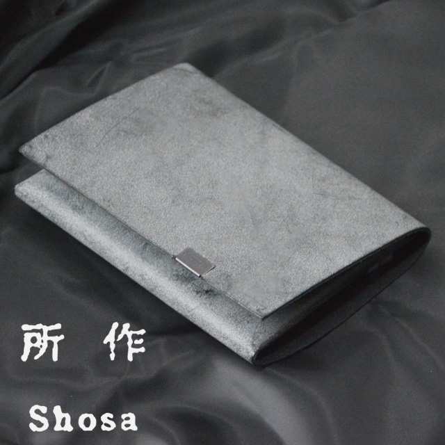 所作 財布 ブライドル ブラック レザー ショート ウォレット サイフ 袱紗 shosa プレゼント ギフトの通販は 22,000円