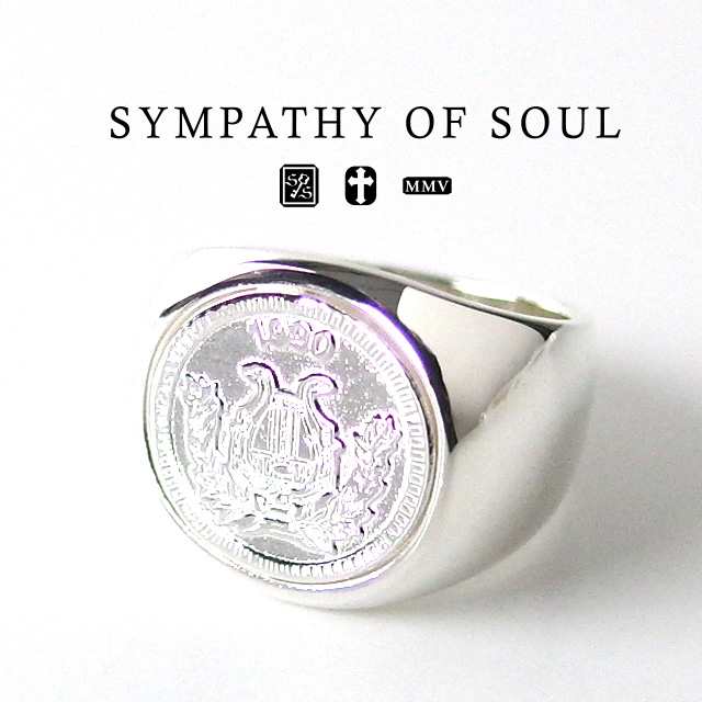 シンパシーオブソウル クラシック コインリング シルバー sympathy of soul Classic Coin Ring Silver