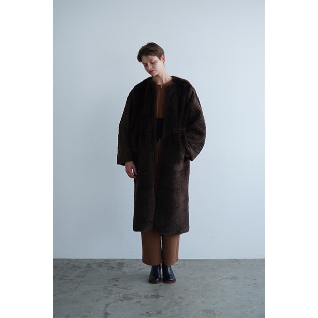 クラネ CLANE ミックス ファー コクーン コート MIX FUR COCOON COAT 【2022 新作】｜au PAY マーケット