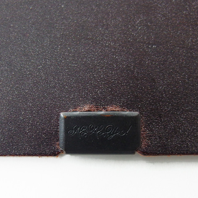 所作 財布 ブライドル バーガンディ レザー ショート ウォレット