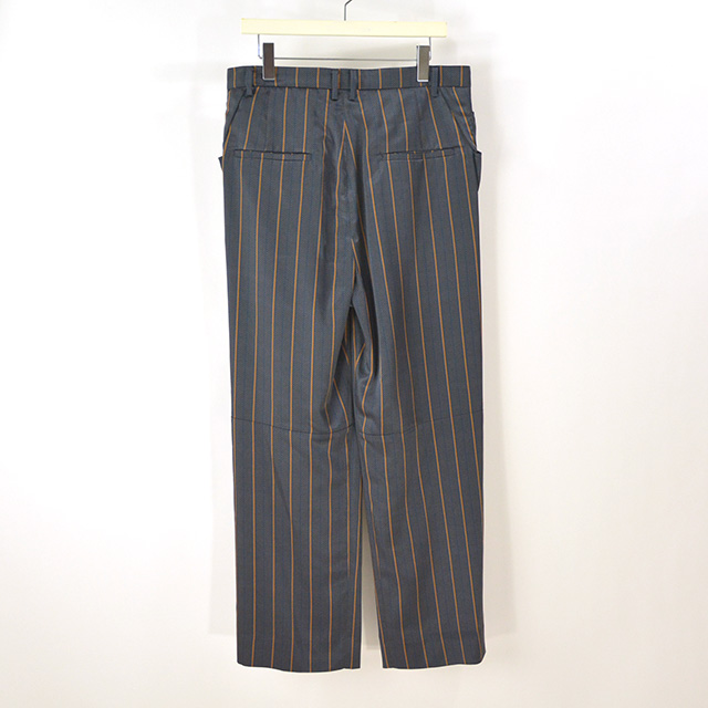 SISE シセ STRIPE WIDE TUCK TARPERED PANTS ストライプ ワイド タック パンツ メンズ 2019 新作