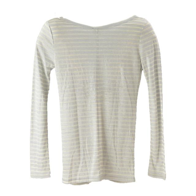 CARISIAS/カリシアス ボーダーサムホールカーディガン レディース トップス 薄手 ロングの通販は