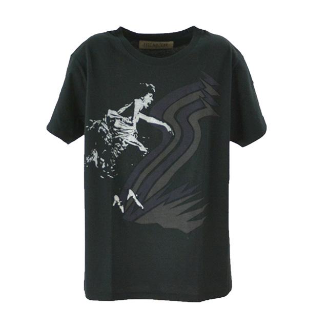 HEALTH/ヘルス DOOPA プリントアップリケTシャツ メンズ トップス Tシャツ 半袖  黒_1