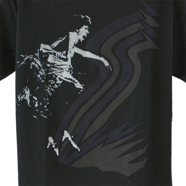 HEALTH/ヘルス DOOPA プリントアップリケTシャツ メンズ トップス Tシャツ 半袖  黒_2