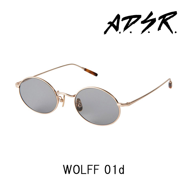 A.D.S.R. サングラス WOLFF 01d アイウェア エーディーエスアール ADSR
