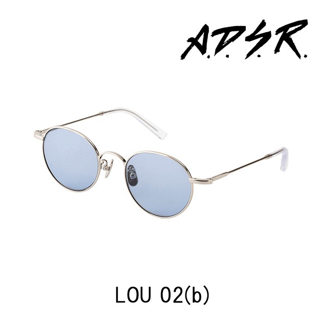 新発売】 A.D.S.R.◇サングラス/ボストン/SLV/GRN/メンズ/LOU 02