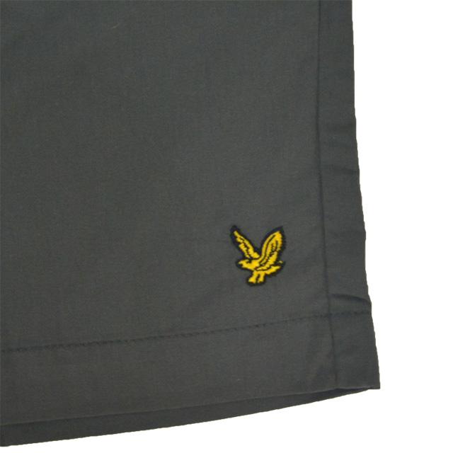 Lyle&Scott/ライルアンドスコット ハーフパンツ メンズ グレー 夏 ウエストゴム ひざ丈 Lyle&Scott/ライルアンドスコット ハーフパンツ メンズ グレー 夏