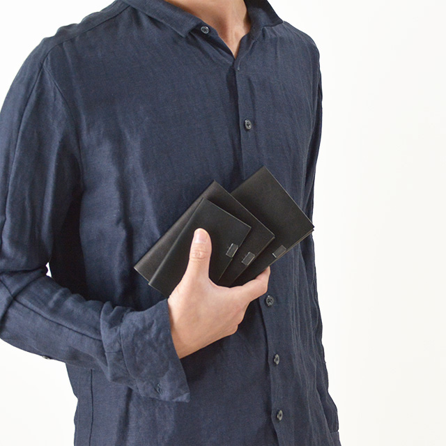 所作 カードケース【ガンメタ 迷彩】 レザー shosa No,No,Yes!【正規販売】