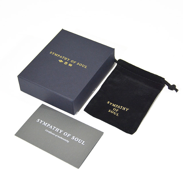 SYMPATHY OF SOUL ムーンフープピアス - M - SYMPATHY OF SOUL（シンパシーオブソウル） Moon Hoop Pierce