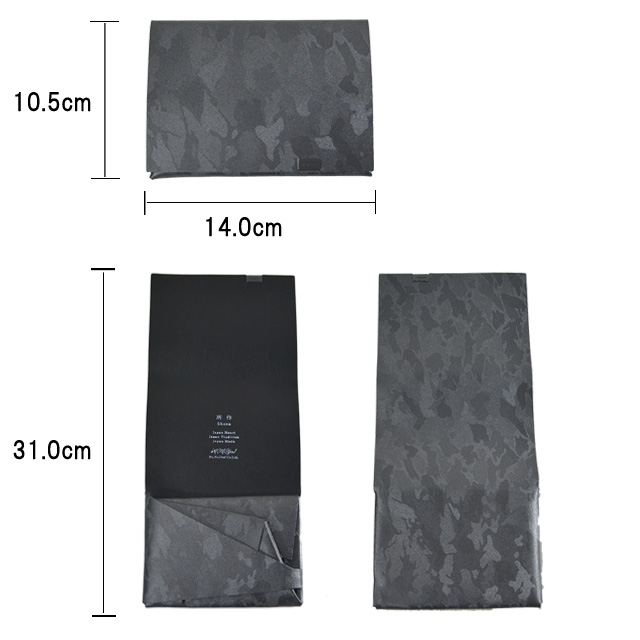 所作 財布 ケース【ガンメタ 迷彩】 レザー shosa No,No,Yes!【正規販売】 所作 財布 【ガンメタ 迷彩】 ショート ウォレット1.0 レザー shosa No