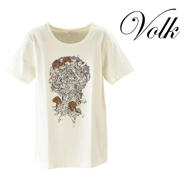 PARADI/パラディ Helen Keller Ｔシャツ メンズ トップス Tシャツ 半袖 ホワイト 白