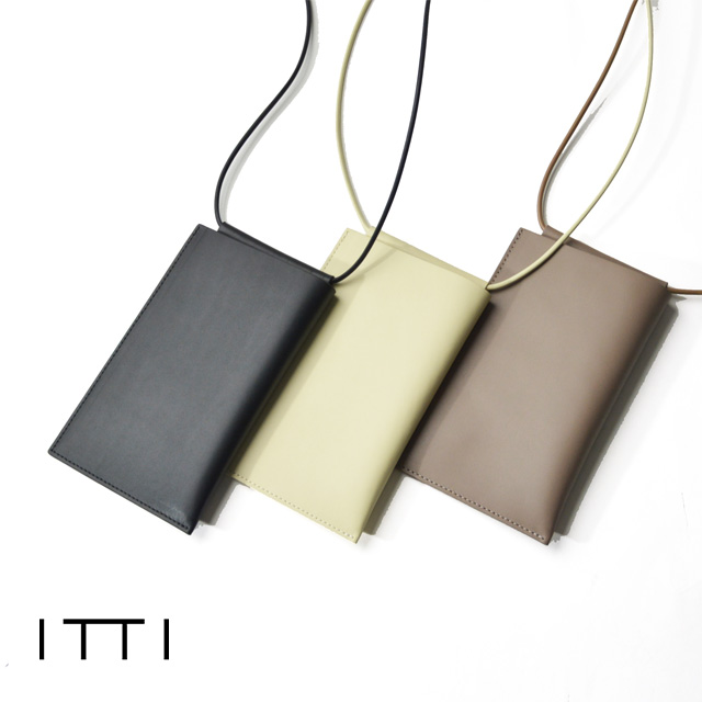 ITTI イッチ HERRIE PHONE POUCH / RAPTO ヘリー フォン ポーチ ラプト 本革の通販は