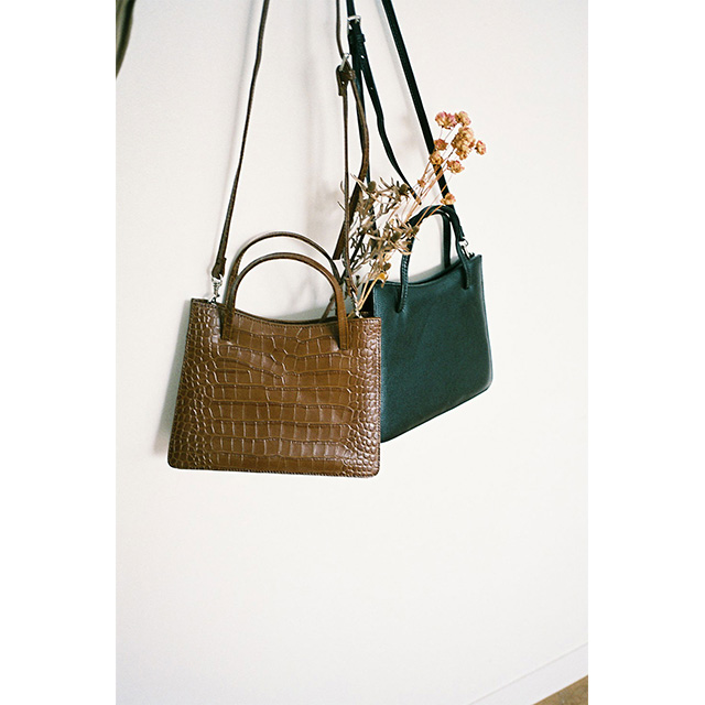 クラネ CLANE クロコ シン ハンド バッグ CROCO THIN HAND BAG ショルダー バッグ【2019 新作】_5