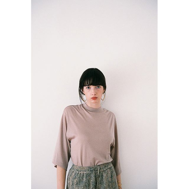 クラネ CLANE ハイネック ボックスTシャツ HIGH-NECK BOX T/S【2019