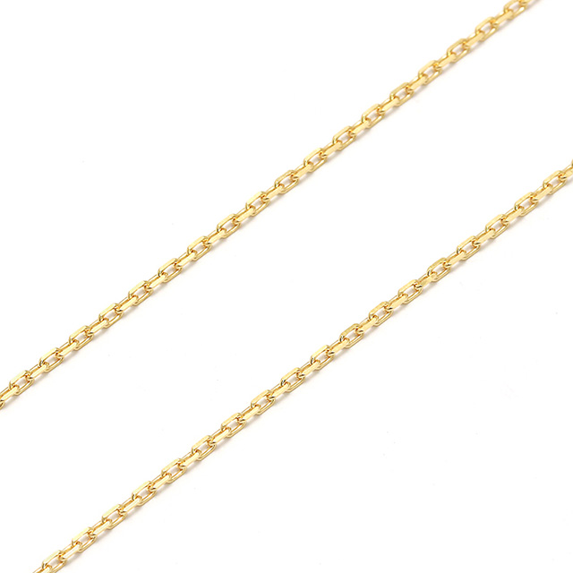 シンパシーオブソウル C1801Y8 1.0mm 50cm K18 イエローゴールド スクエア チェーン sympathy of soul K18Yellow Gold 0.33_1