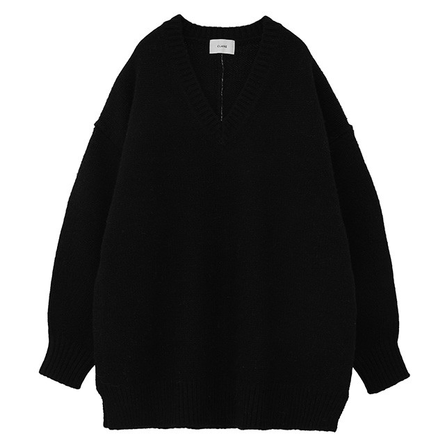 クラネ CLANE オーバー Vネック ニット トップス OVER V NECK KNIT