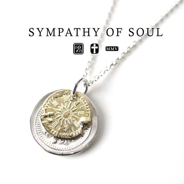 シンパシーオブソウル BC コイン ネックレス Hope Sun Coin Necklace イエローゴールド sympathy of soul