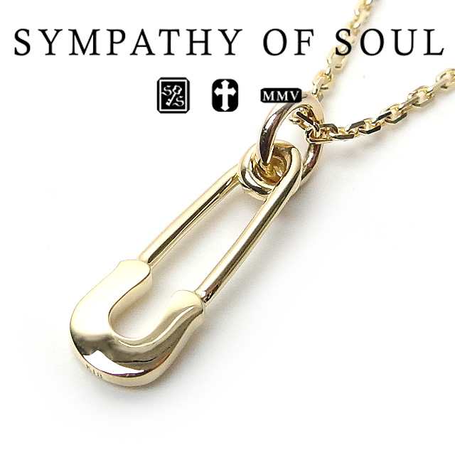 SYMPATHY OF SOUL コインネックレス アンティーク風