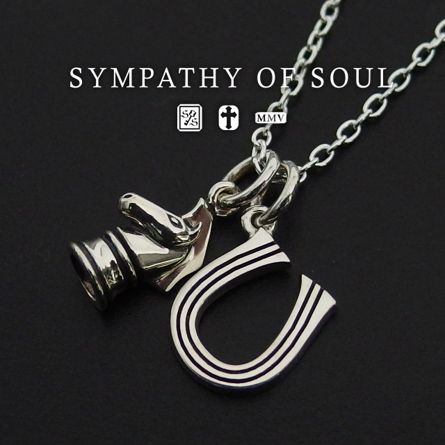 シンパシーオブソウル sympathy of soul プエルタデルソル×シンパシーオブソウル コラボレーションネックレス  (シルバー ホースシュー