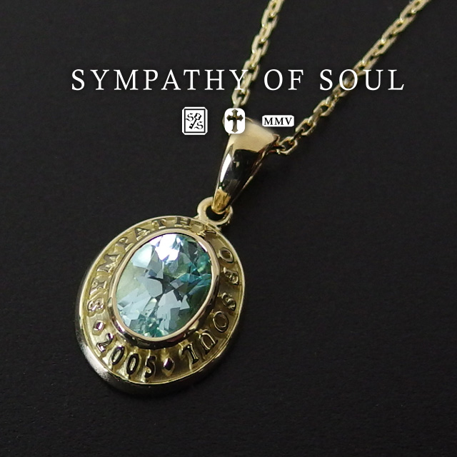 シンパシーオブソウル sympathy of soul カレッジペンダント K18 