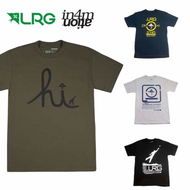 10 Off Lrg Tシャツ In4mation コラボ 半袖 ハワイ ブランド メンズ レディース ブラック ネイビー カーキ S M L メール便送の通販はau Pay マーケット Folic