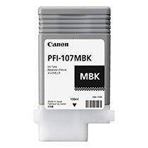 純正 キヤノン PFI-107MBK マットブラック インクタンク Canon純正インク[SEI]【ゆうパケット対応不可】