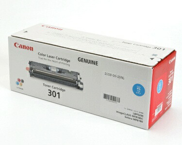 キヤノン トナーカートリッジ301C(シアン）【純正トナー】（Canon）[HS]【送料無料】【ゆうパケット対応不可】