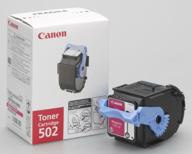 キヤノン トナーカートリッジ502M（マゼンタ）【純正トナー】（Canon）[HS]【送料無料】【ゆうパケット対応不可】