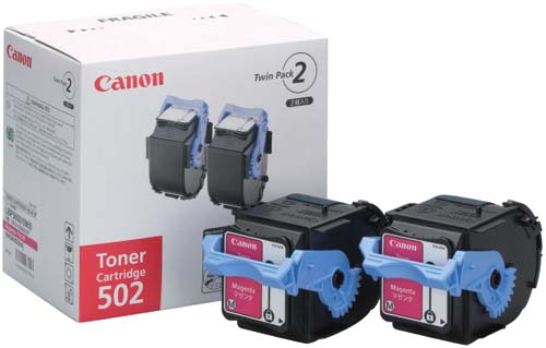 ツインパックが4箱セット！Canon 純正 トナー 502 キヤノン（純正） トナーカートリッジ502シリーズ 通販 - アスクル