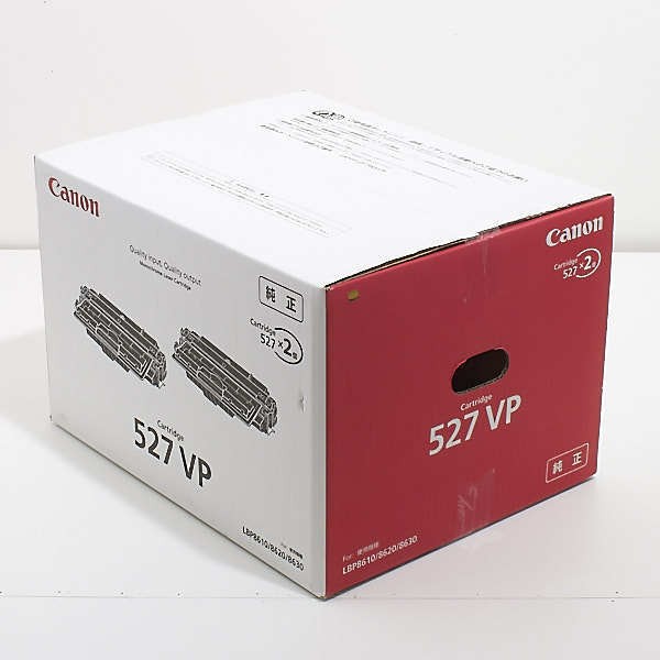 2021年新作入荷 ☆CANON カートリッジ527VP 純正トナーカートリッジ