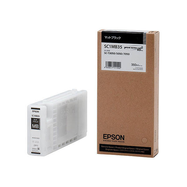 純正 エプソン SC1MB35 マットブラック インクカートリッジ EPSON 色エンピツ 【純正インク】[SEI]【送料無料】【ゆうパケット対応不可】
