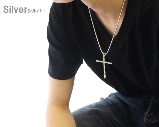 ネックレス メンズ メンズネックレス アクセサリー メンズ レディース ビッグクロスネックレス ポスト投函送料無料の通販はau Pay マーケット Over Rag