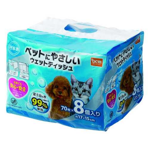 Dcm ペットにやさしいウェットティッシュ 70枚 8個 8個入りの通販はau Pay マーケット Dcmオンライン