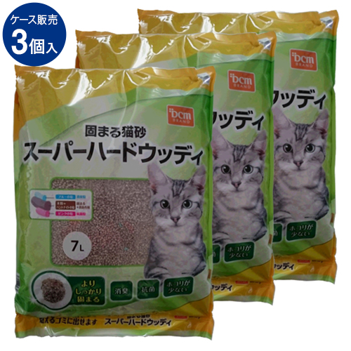 Dcmブランド ケース販売 固まる猫砂スーパーハードウッディ7l ケース販売 7lの通販はau Pay マーケット Dcmオンライン