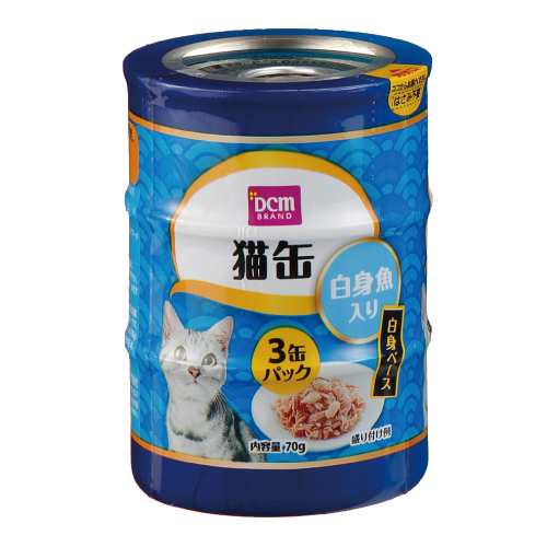 Dcmブランド Dcmブランド猫缶白身ベース70gx3缶 白身魚入り 70g 3缶の通販はau Pay マーケット Dcmオンライン