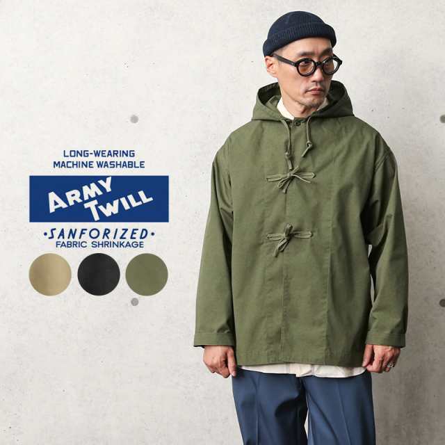 ARMY TWILL アーミーツイル 21AW7006 プレーンパーカー【T】｜