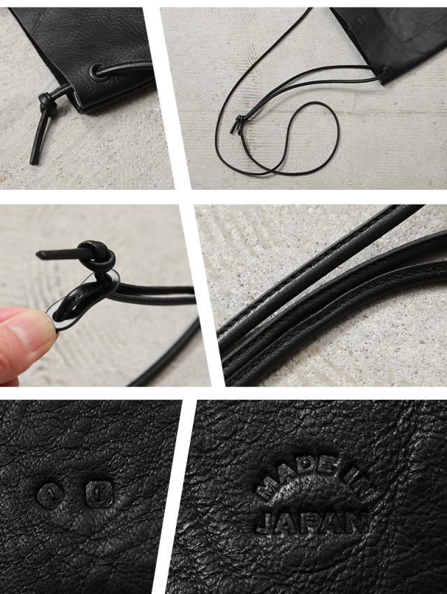 ARTS＆CRAFTS アーツアンドクラフツ 1104904 HORSE LEATHER ホースレザー フラットショルダー L 日本製【T】【Cx】｜ARTS＆CRAFTS アーツアンドクラフツ 1104904 HORSE LEATHER ホースレザー フラットショルダー L バッグ メンズ レディース 斜め掛け 本革_11