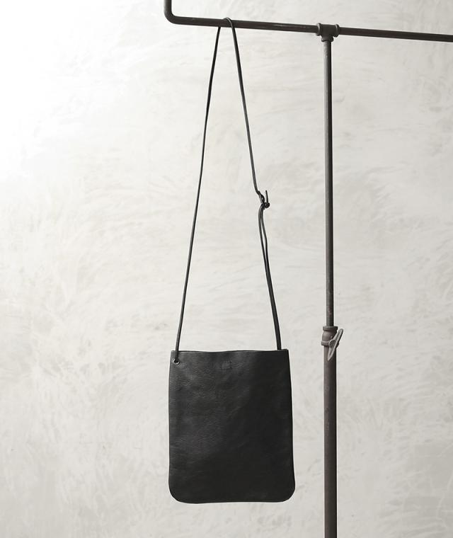 ARTS＆CRAFTS アーツアンドクラフツ 1104904 HORSE LEATHER ホースレザー フラットショルダー L 日本製【T】【Cx】｜ARTS＆CRAFTS アーツアンドクラフツ 1104904 HORSE LEATHER ホースレザー フラットショルダー L バッグ メンズ レディース 斜め掛け 本革_5