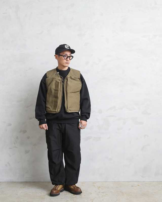 ポイント2倍！AS2OV アッソブ 141900 SHRINK NYLON CAMP VEST 2